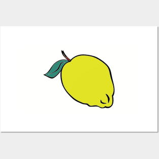 Pop Art Lemon Posters and Art